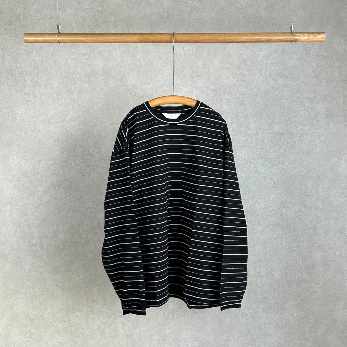 26SS》【STILL BY HAND】STRIPED LONG SLEEVE スティルバイハンド 