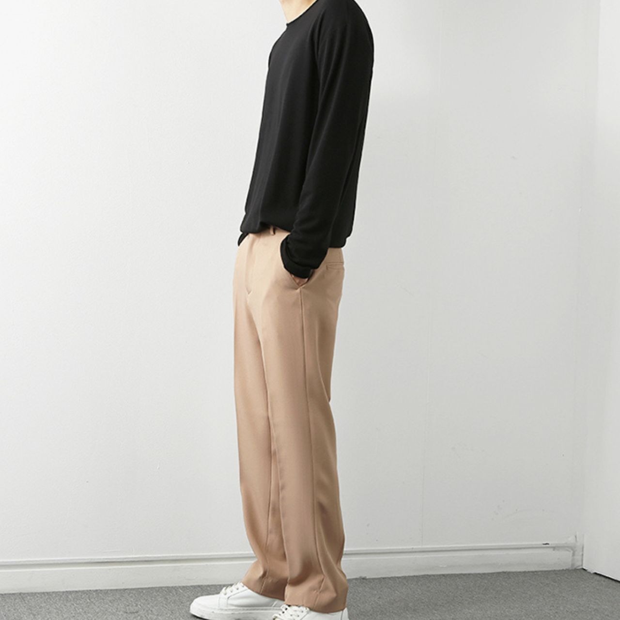 ストレッチストレートパンツ　MT0080396