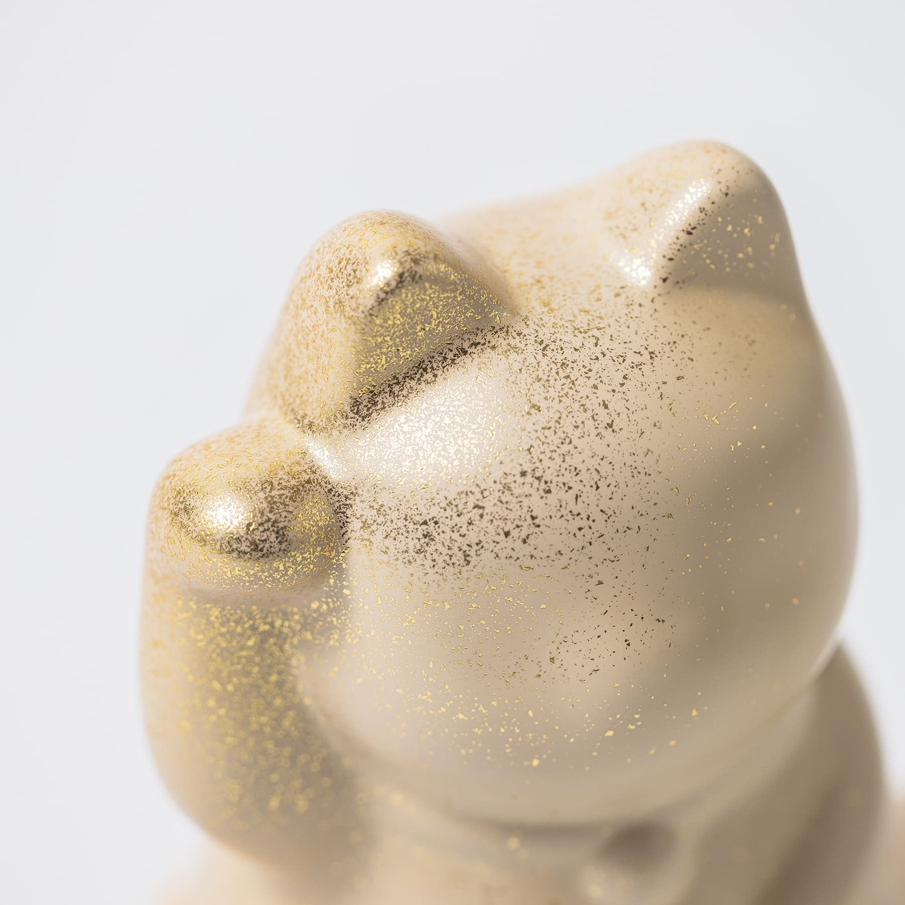 maneki maneki 】招き猫 漆 URUSHI ［ 金の右手 ］ まねき まねき