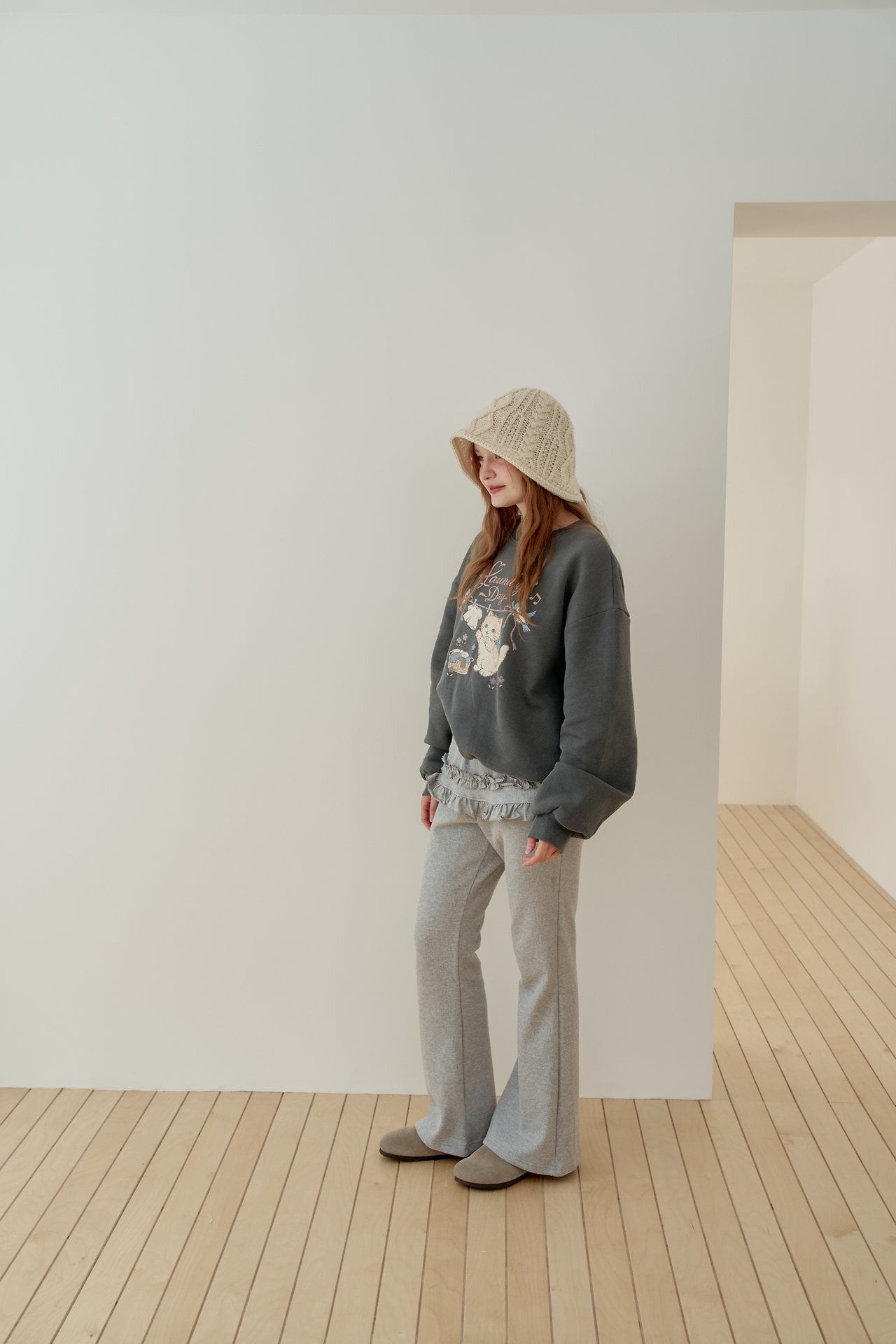 mom【予約】Soft Tulle Leggings / momo ann
