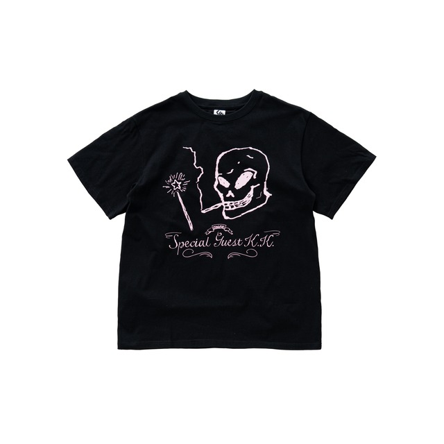 SPECIAL GUEST K.K. / A SMOKING SKELETON TEE