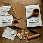 コーヒー計量スプーンを手作りできる 手作りキット COFFEE MEASURE WHITTLING DIY KIT