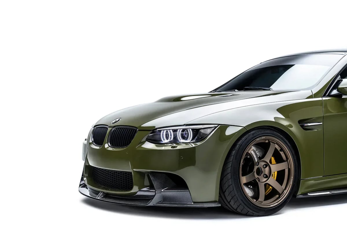 ADRO(エイドロ）BMW E92M3用カーボンフロントリップスポイラー ＜正規