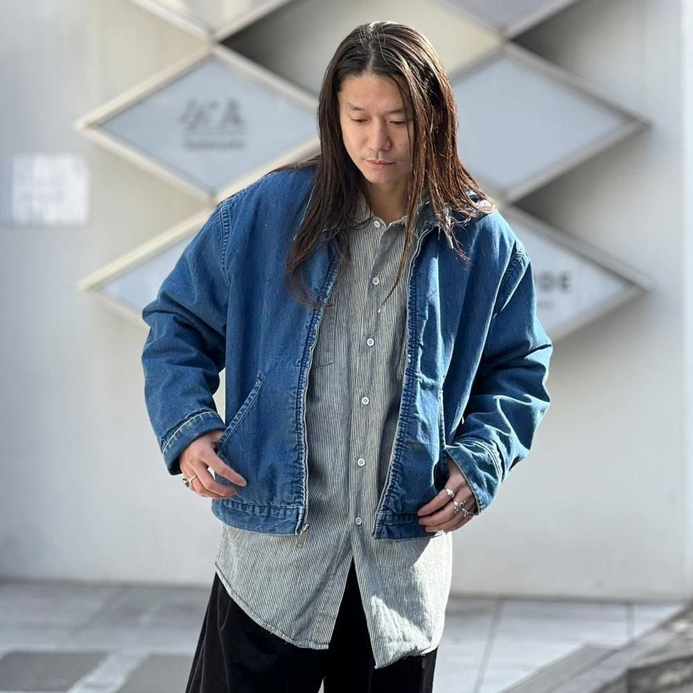 Vintage Zip Up Blanket Lining Denim Jacket [1960s-] | beruf