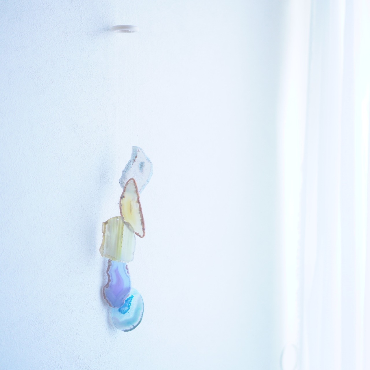 Sunny Beach 02 - アゲートヒーリングチャイム / Agate Sun Catcher Wind Chime 340