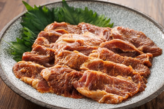 北海道産 味付豚ハラミみそ味 500g Triperie Shiota