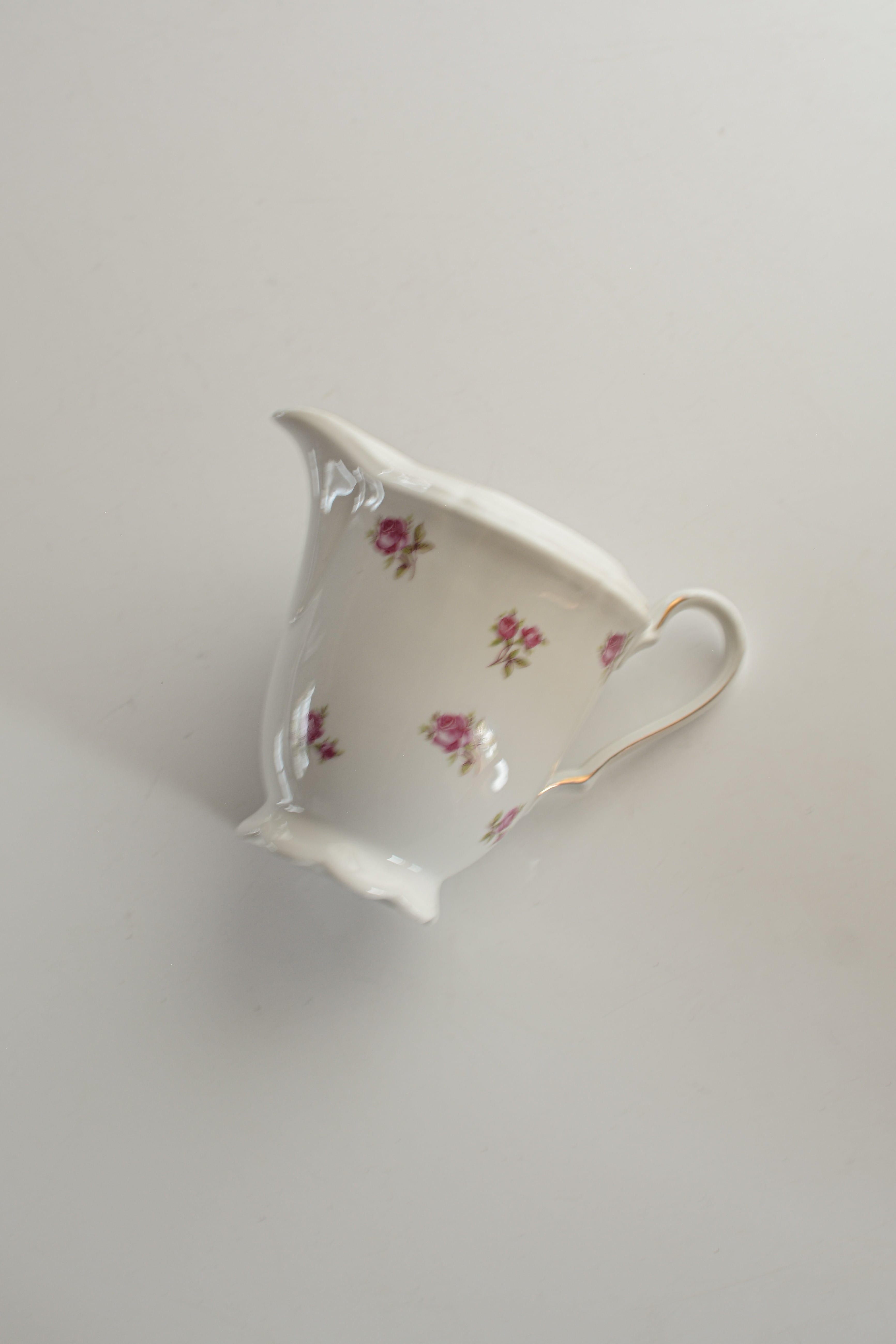 vintage creamer Winterling bouquet