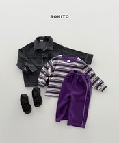 【取寄/韓国直送】BONITO 26/ATサイドラインパンツ｜夏服｜韓国子供服