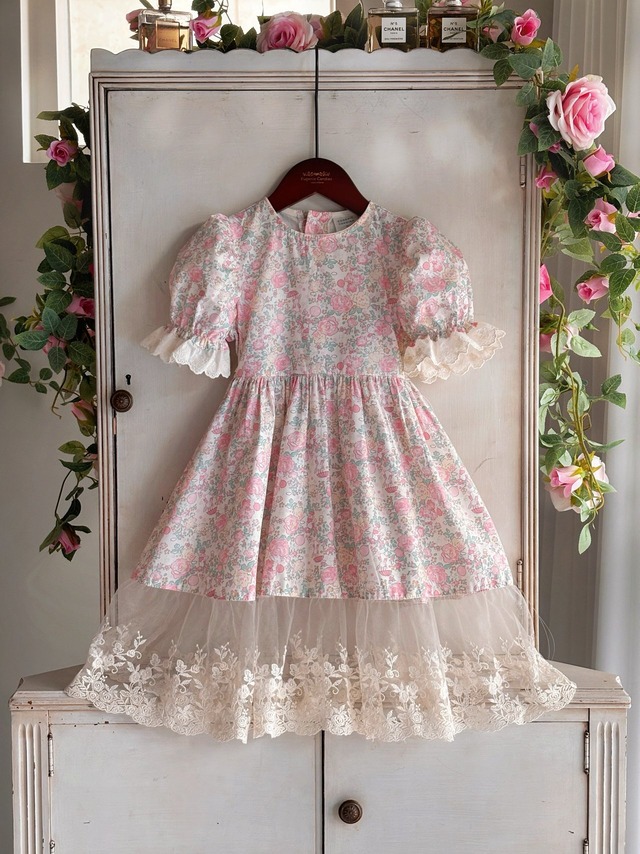 【5/15〆予約】<EugenieCandies>  Bunny rose one-piece