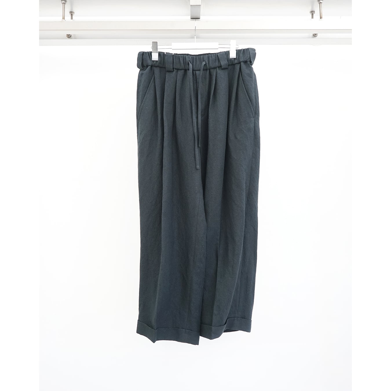 Blanc YM] (ブランワイエム) BL-26S-LSOP Linen Silk Oversize Pants