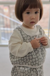 LALALAND 26/SS (Baby)Ribbed lap-back tee