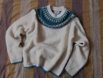 AMERICA SAERS mohair mix crew knit