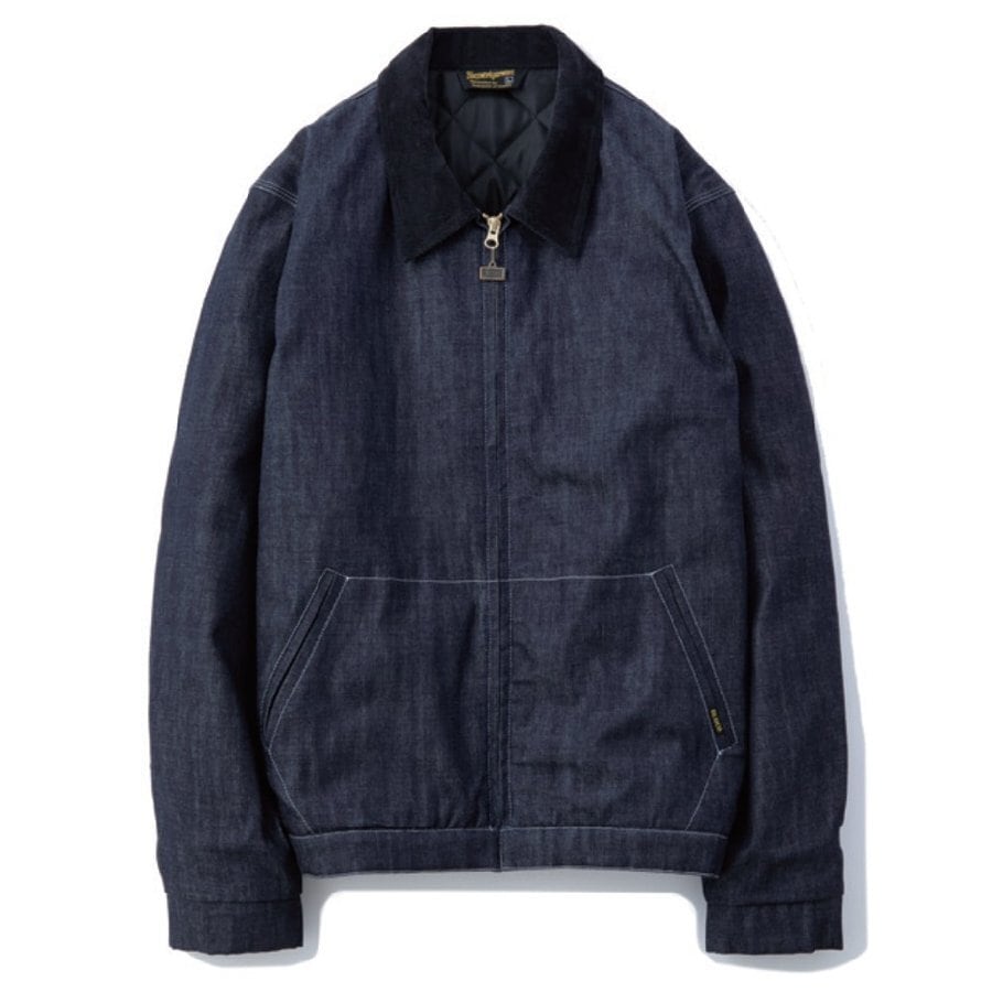 新品　bluco cotton work jacket indigo