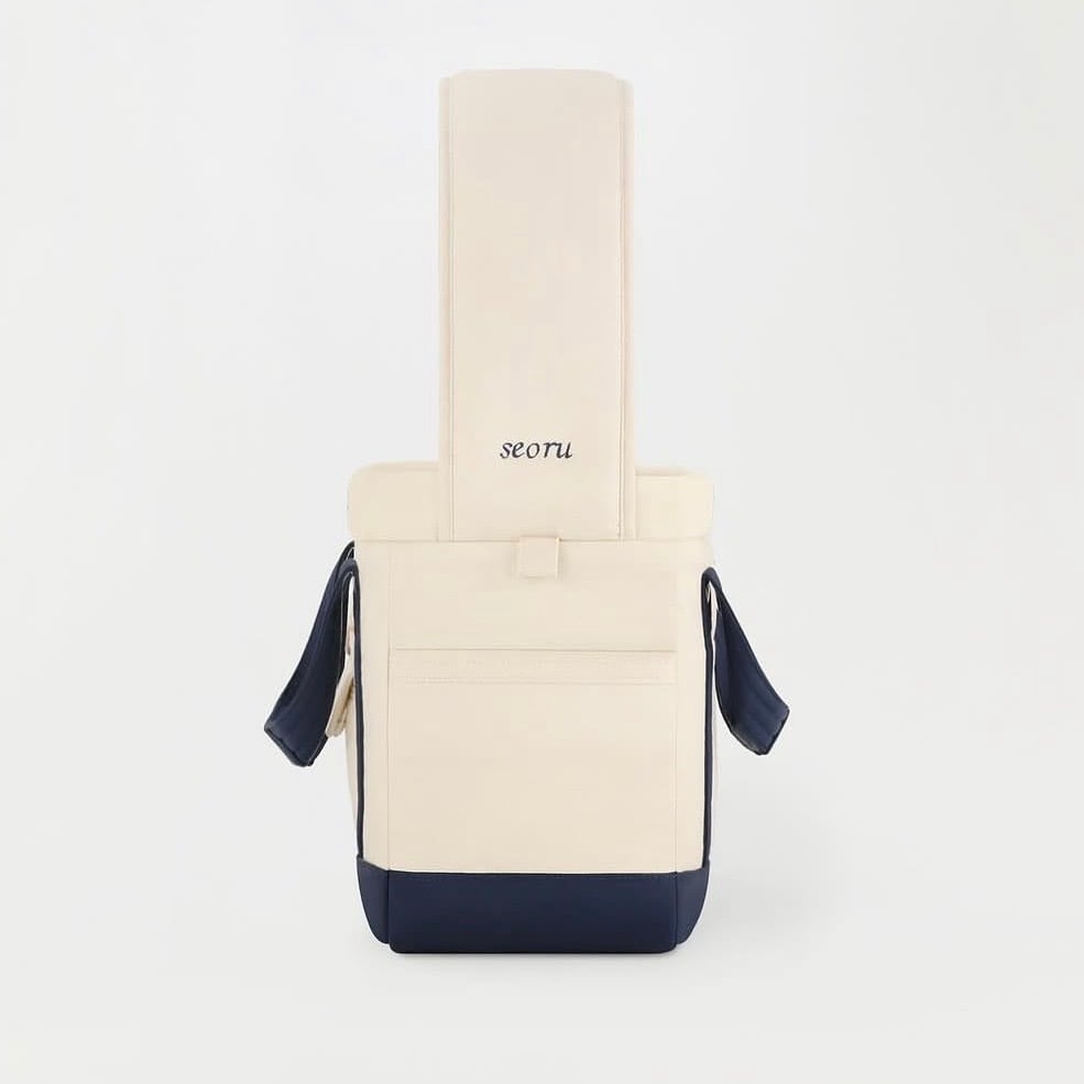 S即納/クッション付き【seoru】Pillow bag ( navy ) | ropet