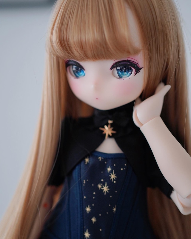 KUMAKOちゃん一体型少女ボディサイズ　きら星コルセットドレス