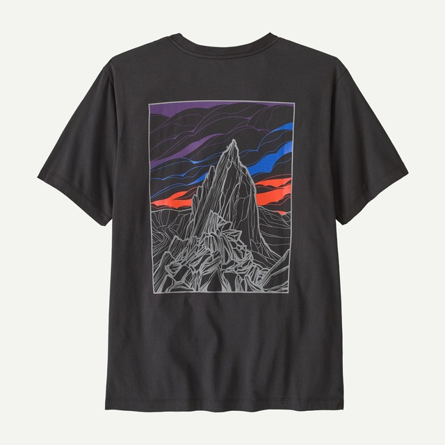 patagonia パタゴニア ／ メンズ・クラウド・クラッグ・Tシャツ #INBK