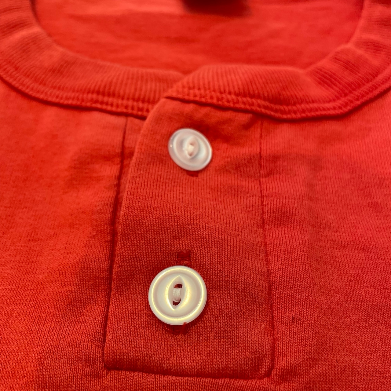 【Russell】90s USA製 ヘンリーネック Tシャツ ワンポイント ナンバリング ソフトボール ビンテージ L US古着