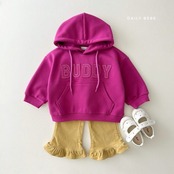 韓国子供服 / 26Autumn / 〖取寄〗DAILYBEBE / バディフーディー / キッズ服 / ジュニア服 / 秋服 *XS~JL*
