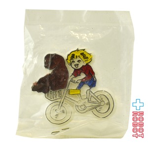 E.T. & エリオット プラスチック バッジ ピンズ ピンバッジ 袋入未使用 メーカー不明