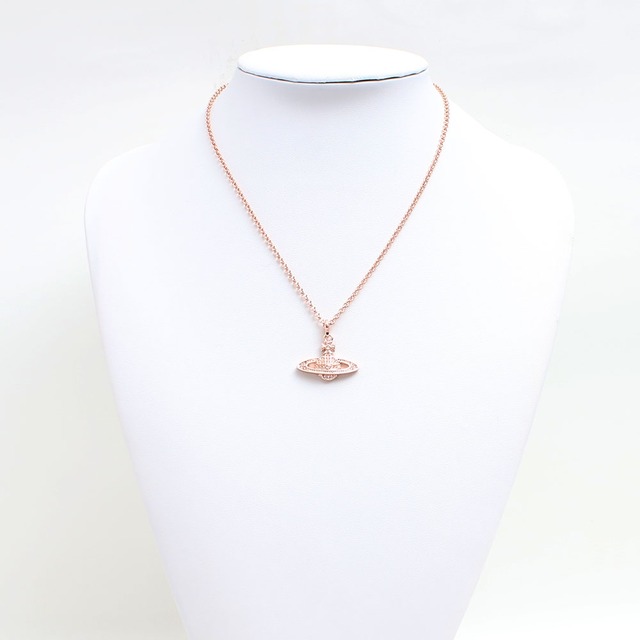 ヴィヴィアンウエストウッド VIVIENNE WESTWOOD レディース ネックレス 752107B3 63020086-G120 ピンクゴールド
