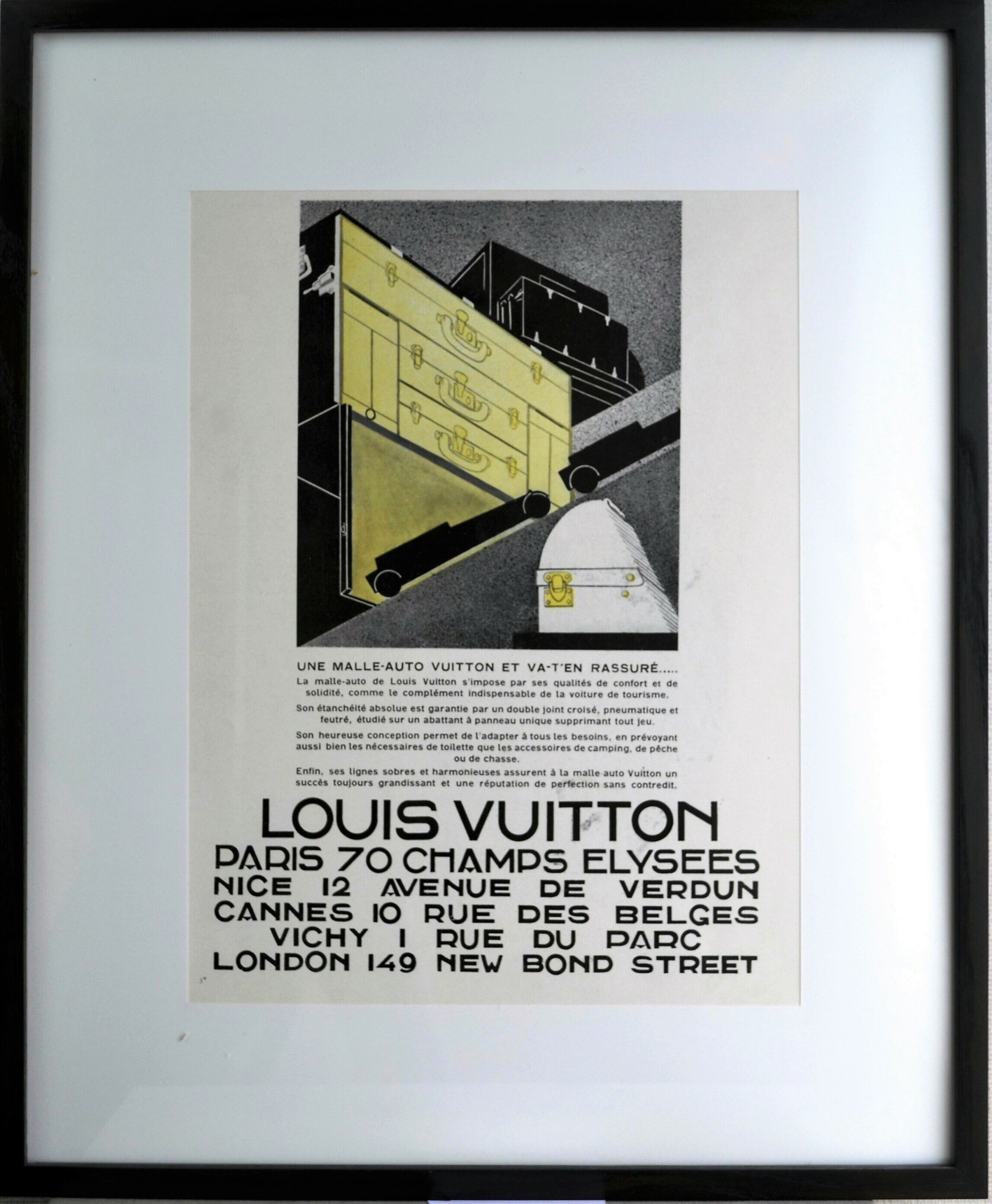 LOUIS VUITTON ルイヴィトン モノグラムポスター 11 | Eureka Vintage
