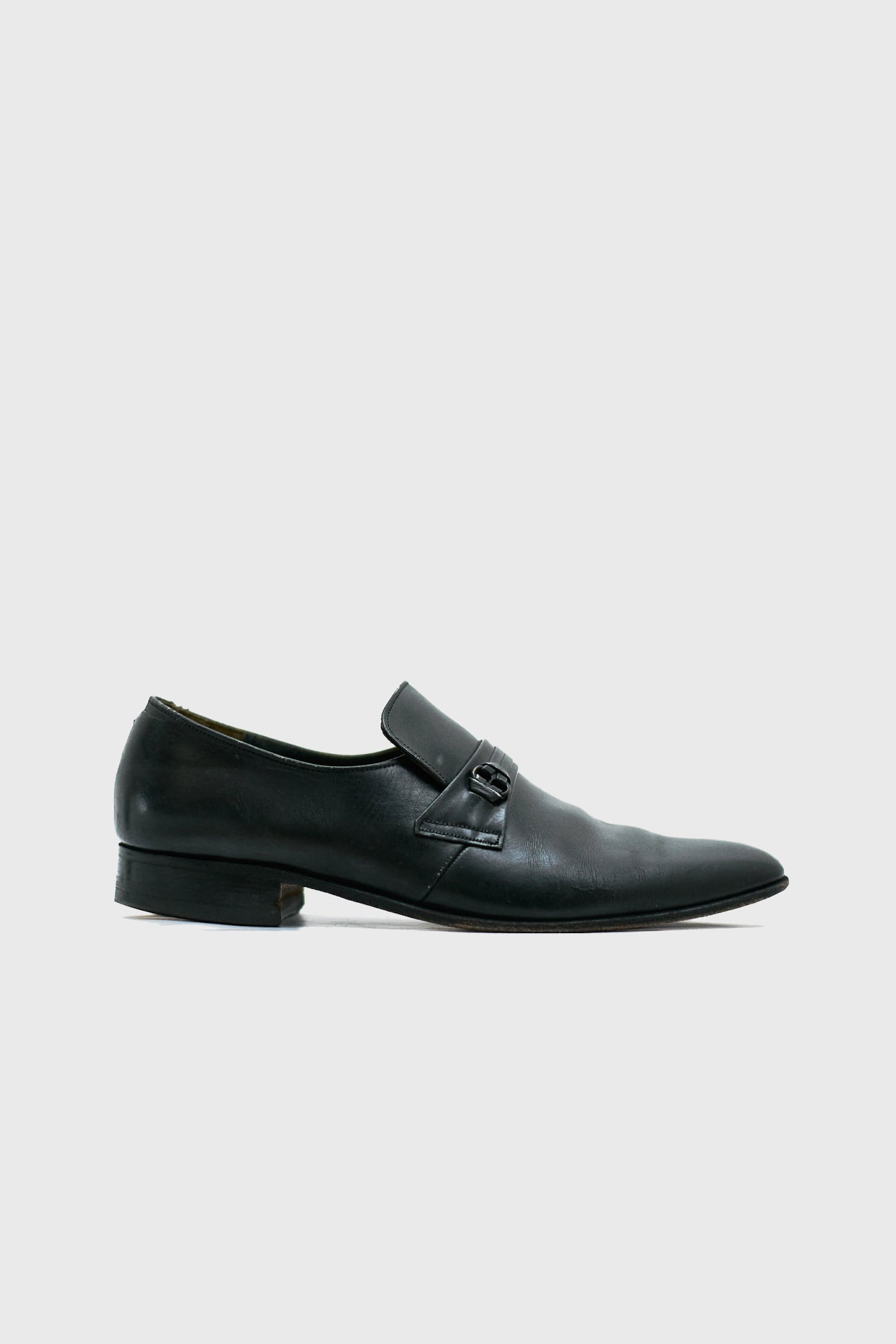 VINTAGE 80's EATON'S SANITIZED BLACK DRESS OXFORD