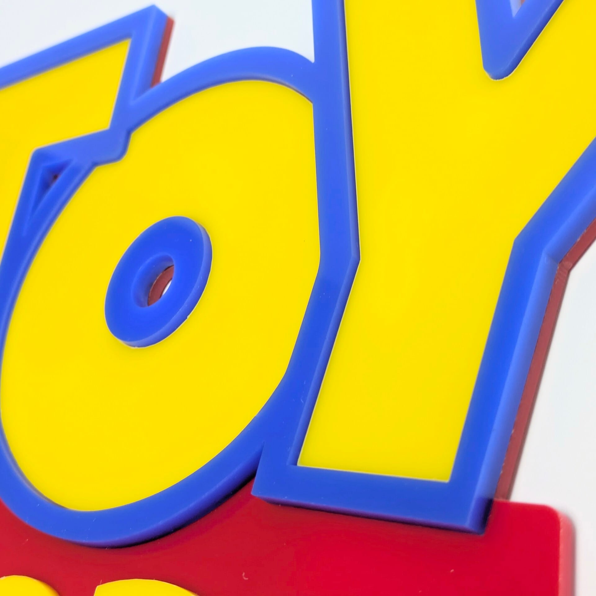 【 TOY STORY(トイストーリー )】『 TOY STORY 3Dロゴ Acrylic Sign 』 アクリル看板 マグネット付き 〚 アメリカン雑貨 アメトイ 〛