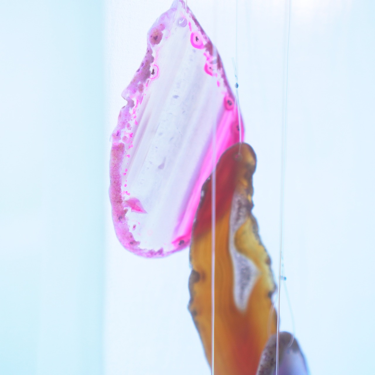 Supernova 03 - アゲートヒーリングチャイム / Agate Sun Catcher Wind Chime 945