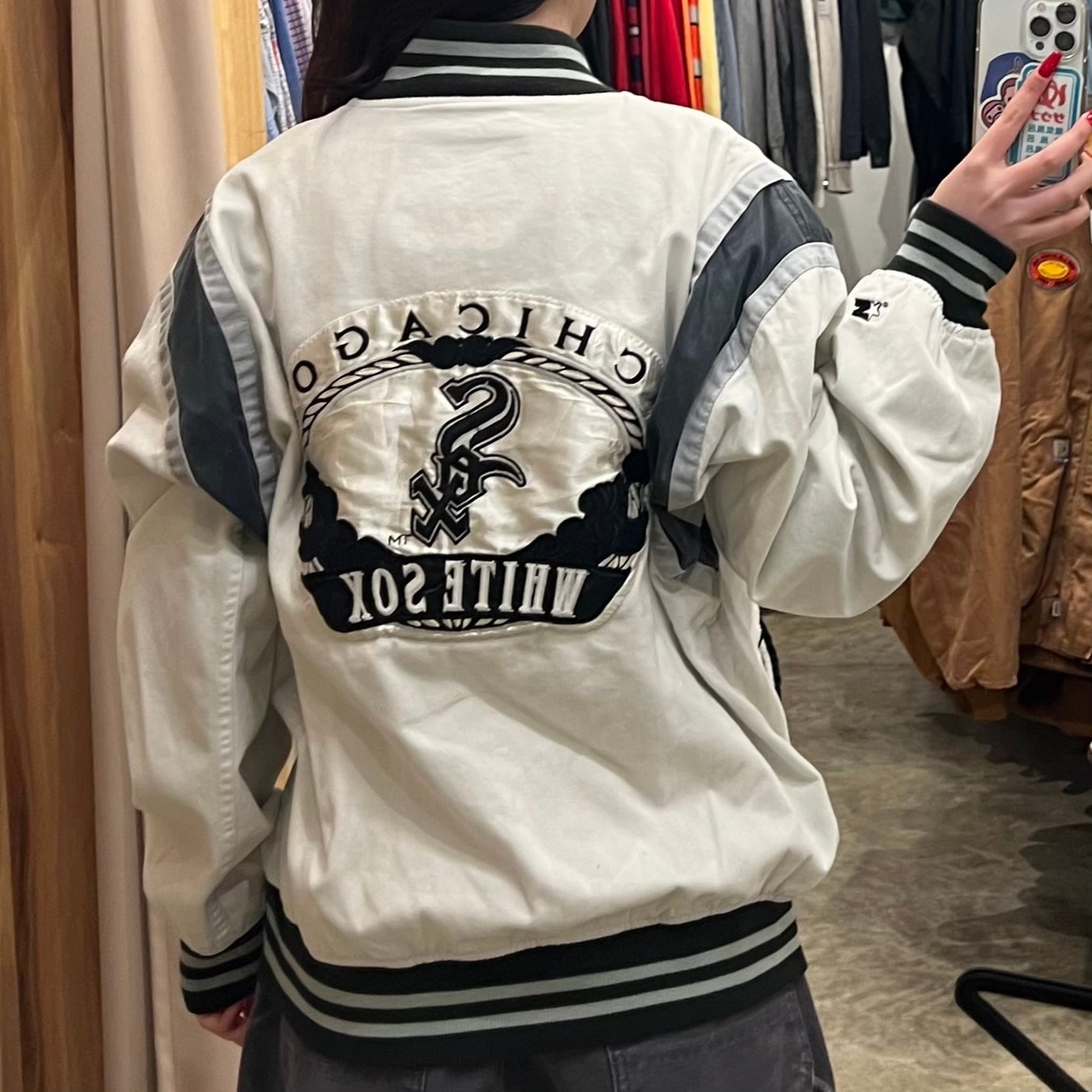 MLB WHITE SOX / ホワイトソックス】スタジャン | 古着屋KAKAVAKA 