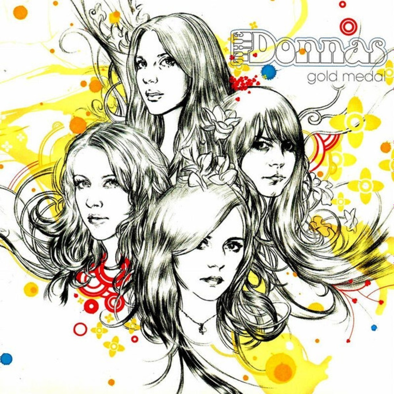 THE DONNAS/gold medal | RECORD SHOP CONQUEST/レコードショップコン 