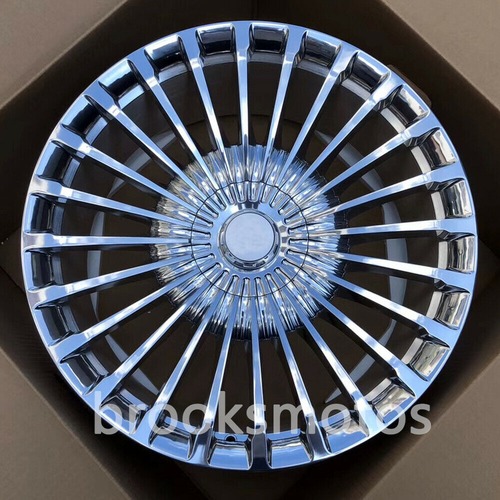 メルセデスベンツグルクラスgls 600 22X9.5 22x11.5 22インチ NEWクロームホイール BRN-1866