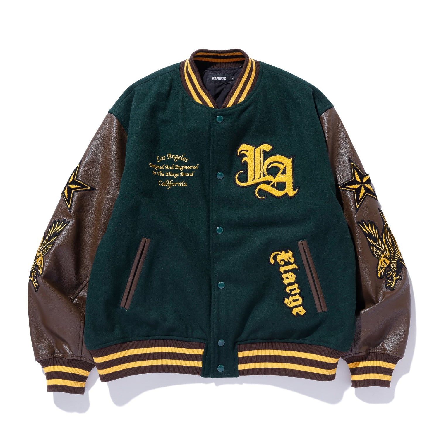 XLARGE（エクストララージ） VARSITY JACKET メルトンスタジャン