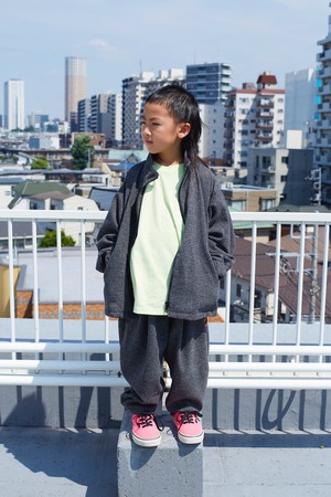 【MIN-NANO×frankygrow】GLEN CHECK ZIP BLOUSON / 1