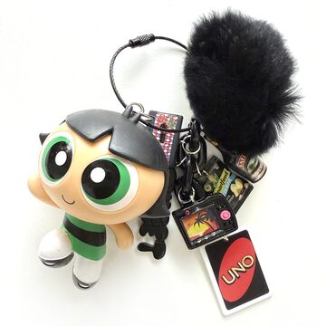 じゃらじゃらキーホルダー☆PALE BLUE GREEN☆ | Pay ID