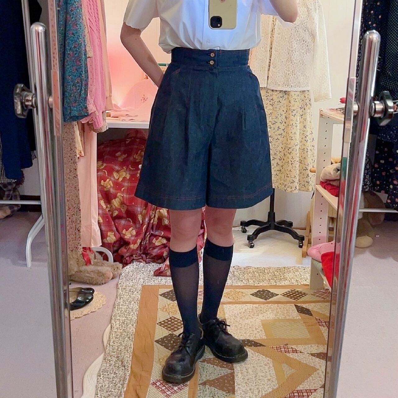 remake ✂︎ twinning with dwarf short pants