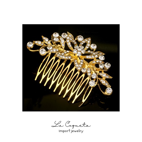 クリスタルコーム（ゴールド）