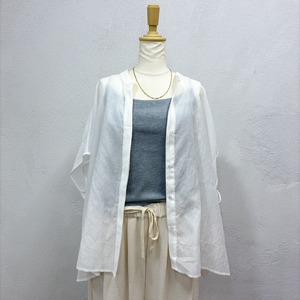 ACUTA シアーポンチョシャツ