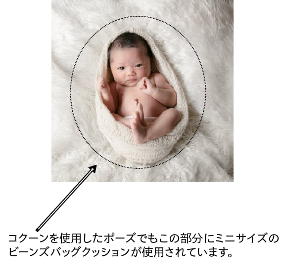 マストハブ♡ビーンズバックミニ | ニューボーンフォトグッズ マストハブ♡ビーンズバックミニ | ニューボーンフォトグッズ