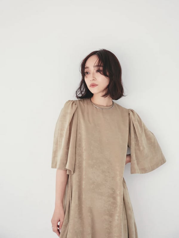 Hella LAYERED RIB DRESS 巡り合わ