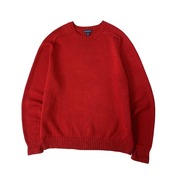 "00s LANDS’END" drifter sweater cotton knit