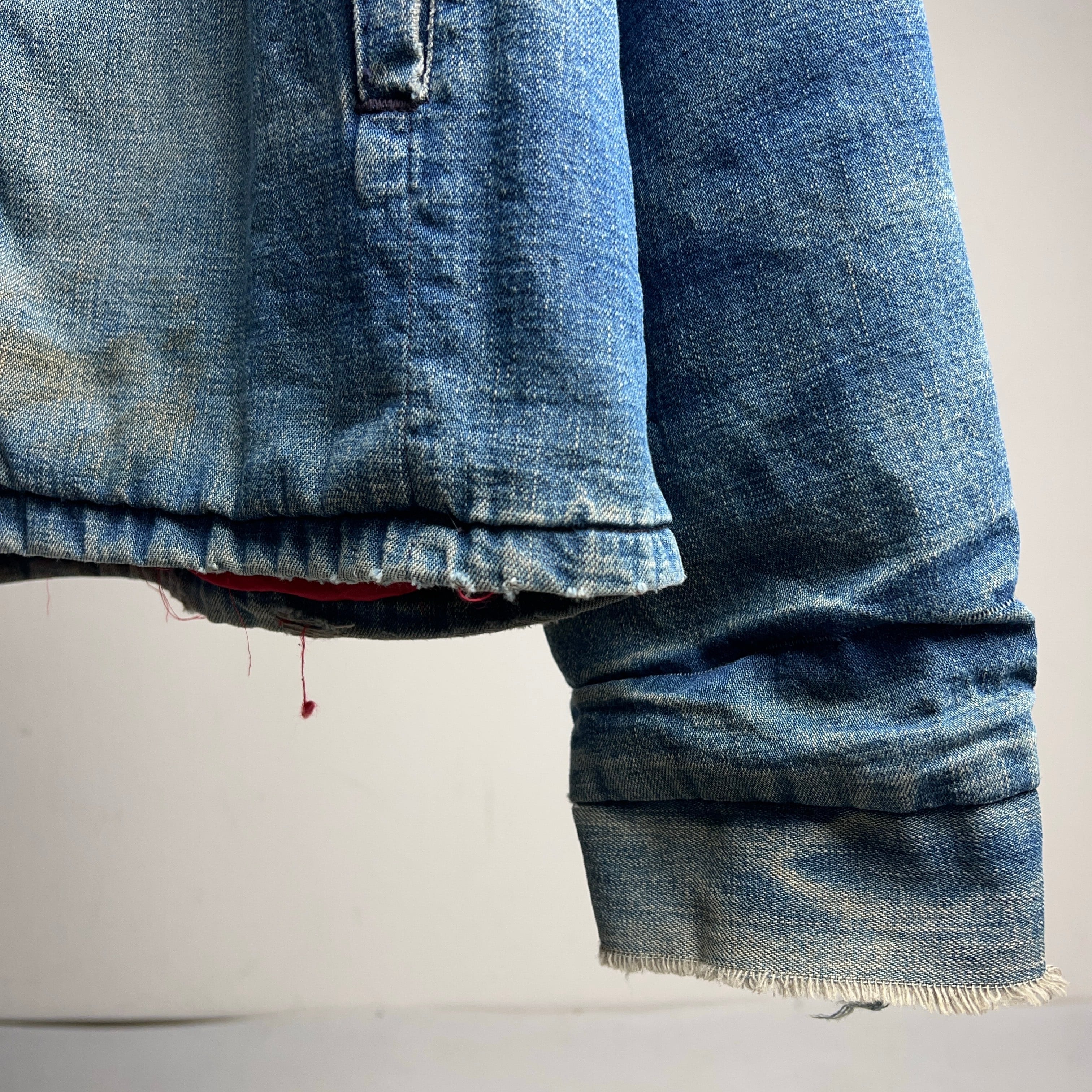60's BIG MAC Lined Denim Jacket 60年代 ビッグマック キルティング