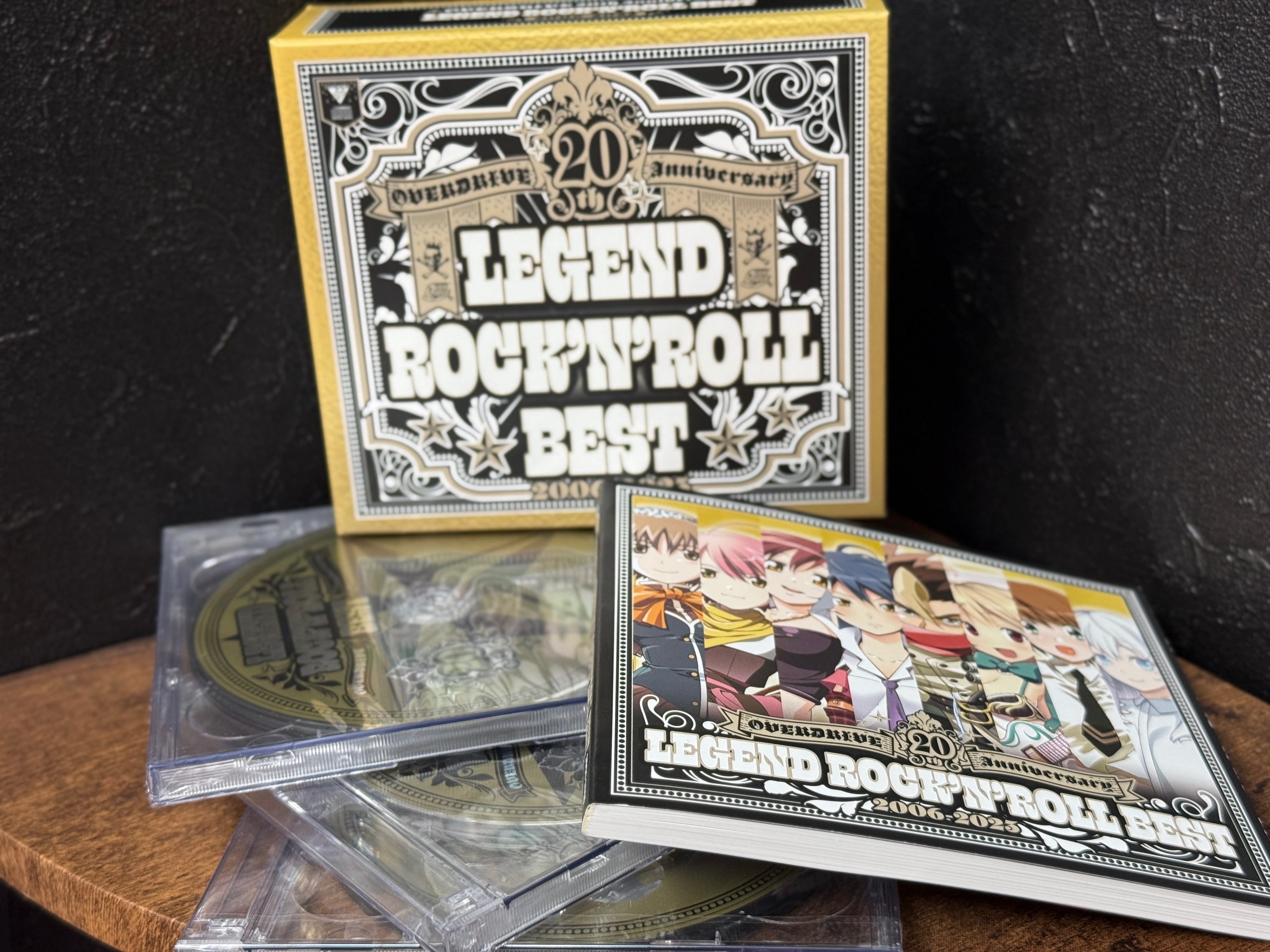 CD Album「OVERDRIVE 20th Anniversary LEGEND ROCK'N'ROLL BEST