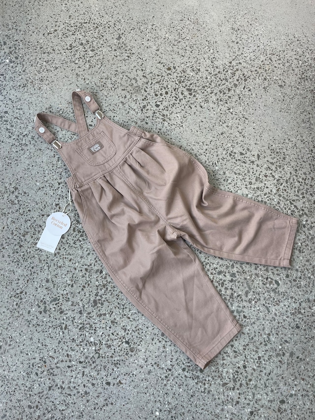 【即納】Bowie Bubble Overall -Latte Brown  / Twin Collective