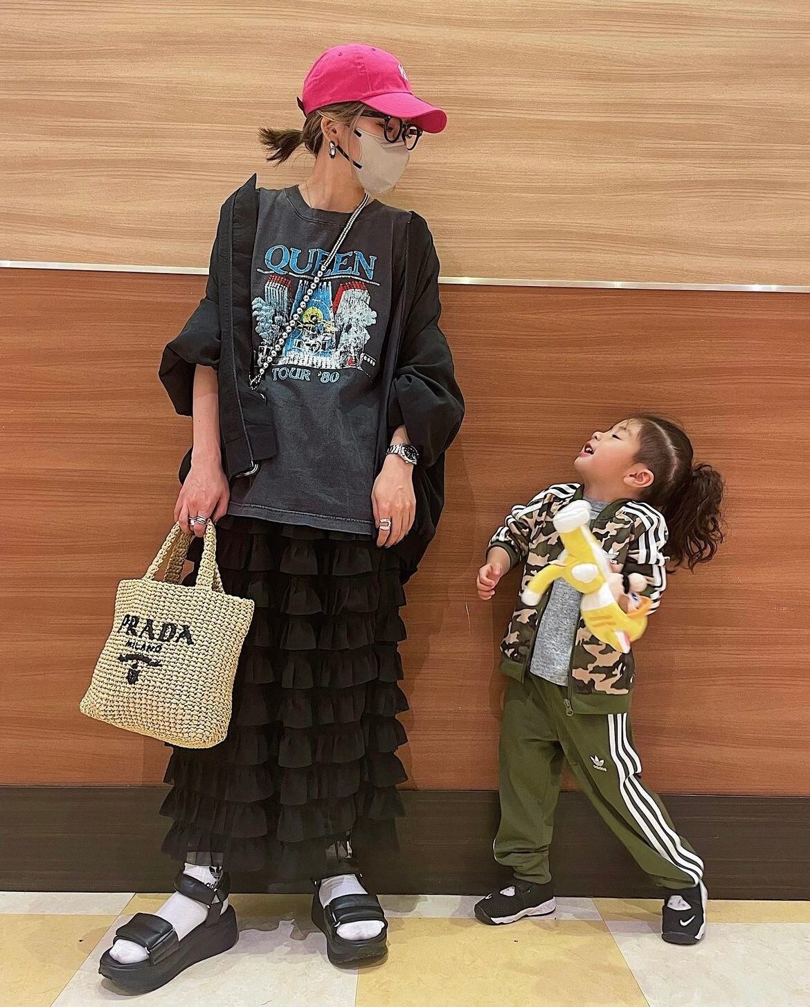 2color / フリルスカート