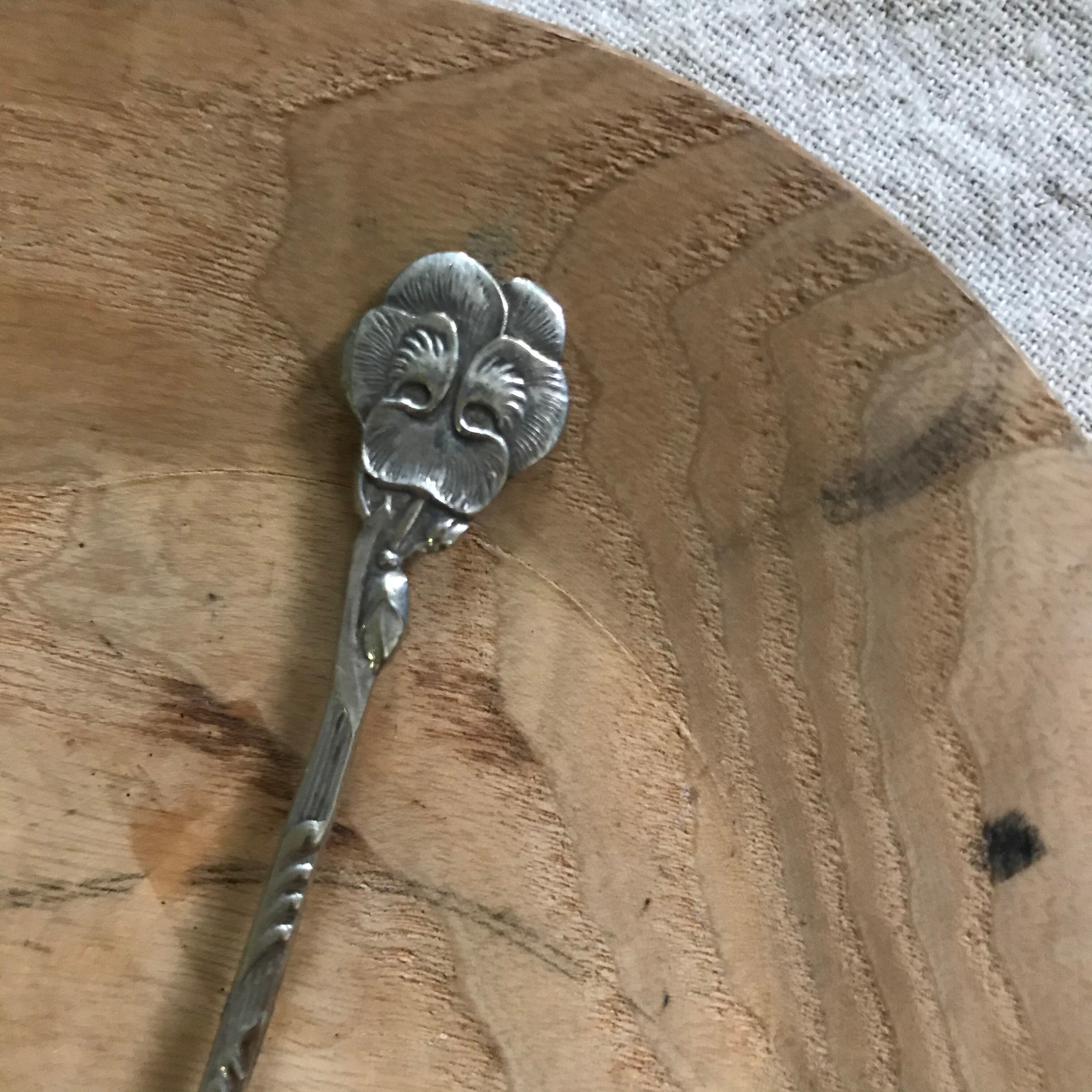 花のティースプーン13