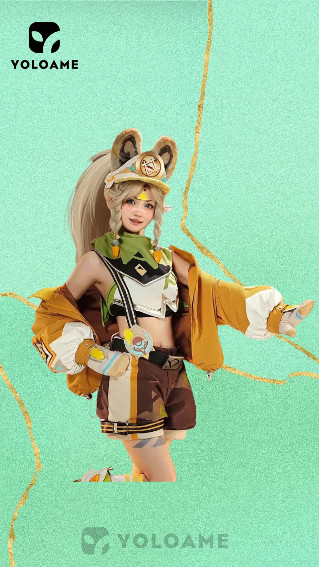 三分妄想 原神 カチーナ コスプレ 衣装