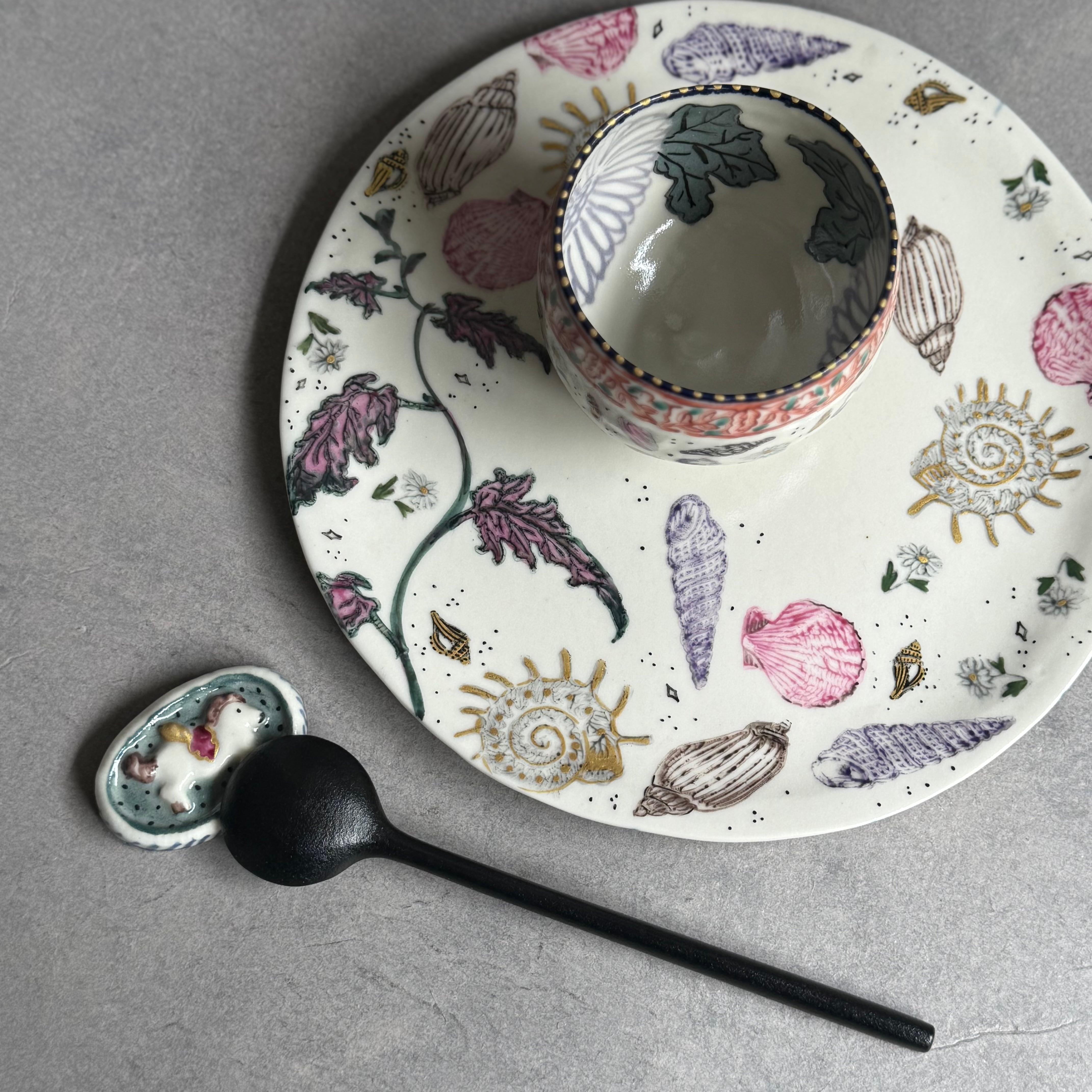 つちやまり plate | gallery 一白