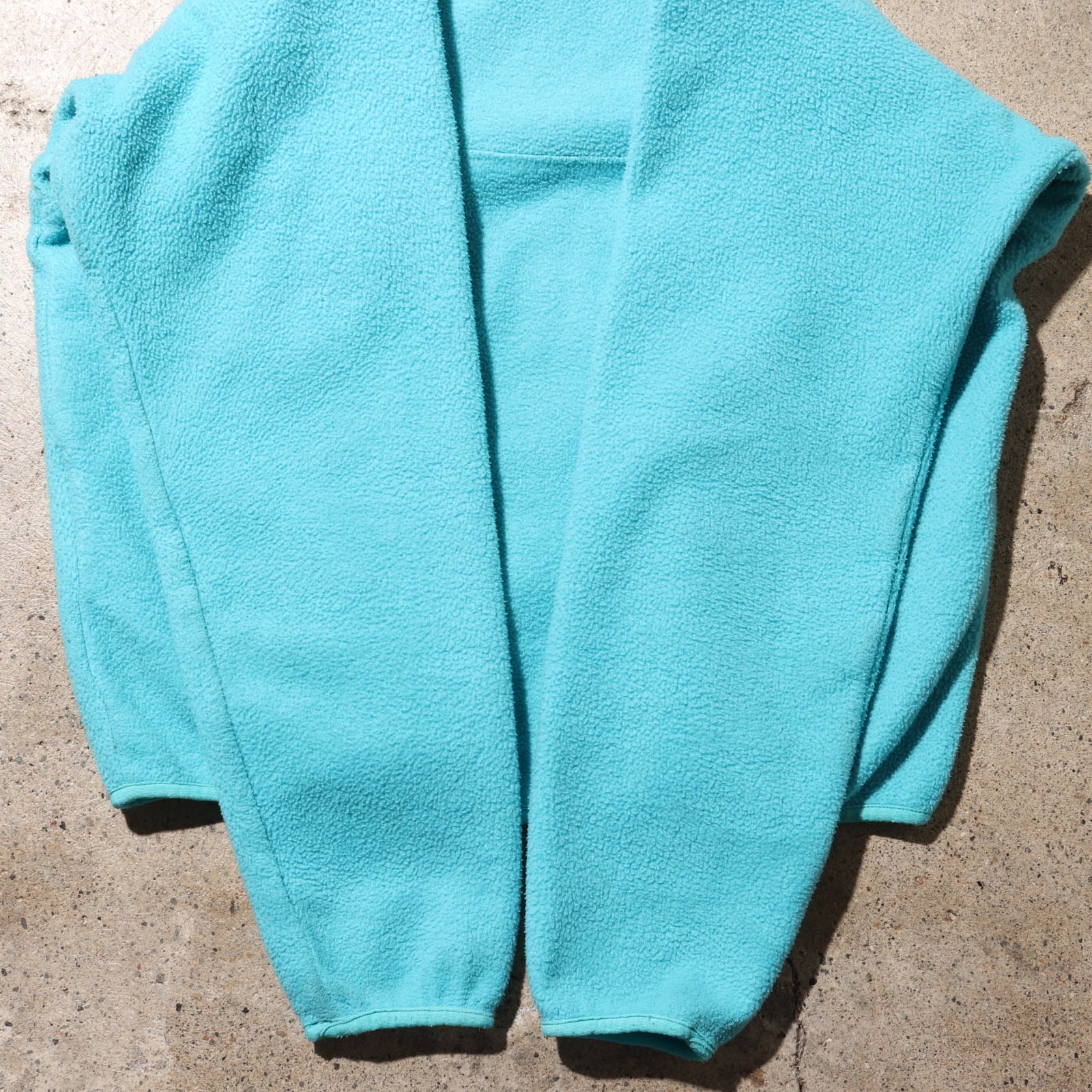 美品 M USA 91年 スナップT Patagonia パタゴニア フリース アクア