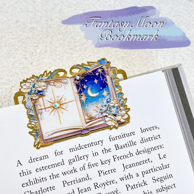 【 ファン ゴッホ 《 星月夜 》 切手型 ブックマーク 】 1個 額 メタリック ゴールド フレーム 栞 本 手帳 読書 金属 プレート 重厚感 ギフト プレゼント 絵画 油絵 美術 アート オランダ フランス ポスト 印象派 名画