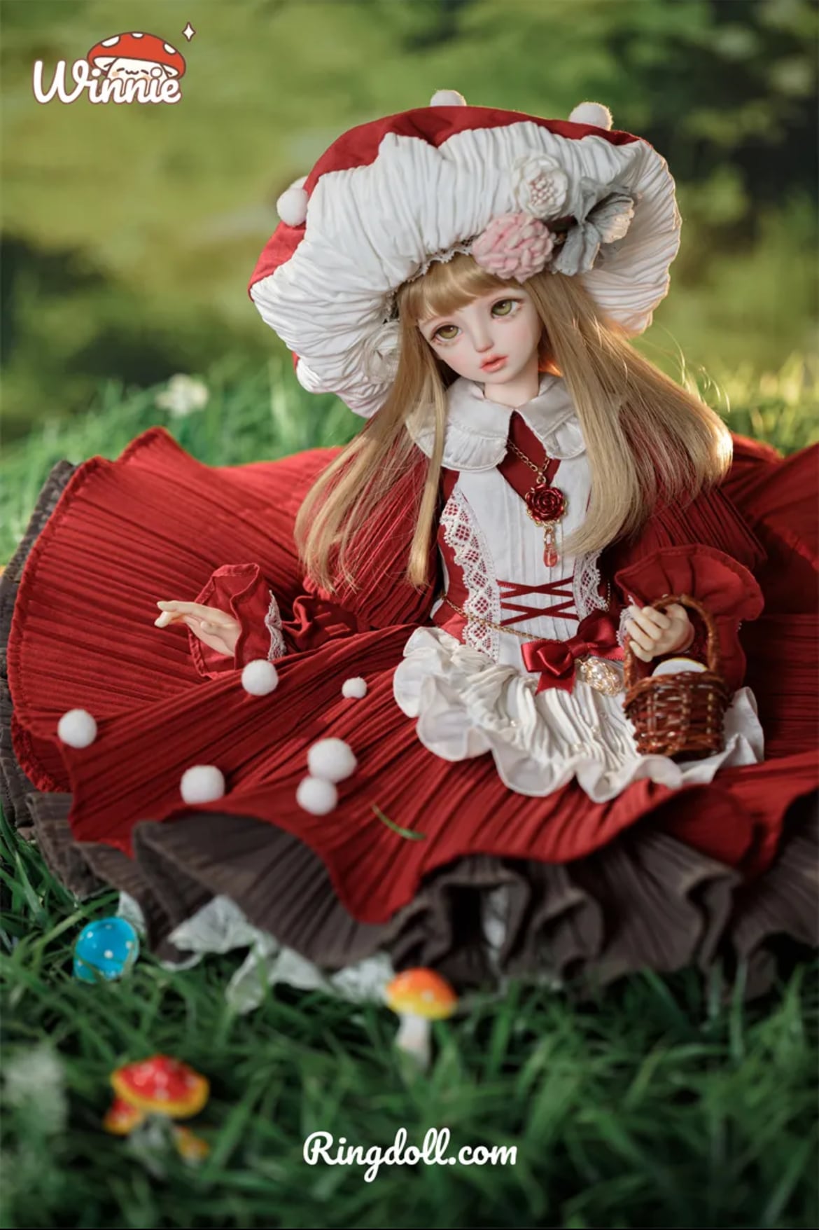 Ringdoll Winnie 衣装のみ MSD/SDM/KDFにも フルセット）Ringdoll◇Ring Kids◇Winnie《受注決済専用》 | ドール